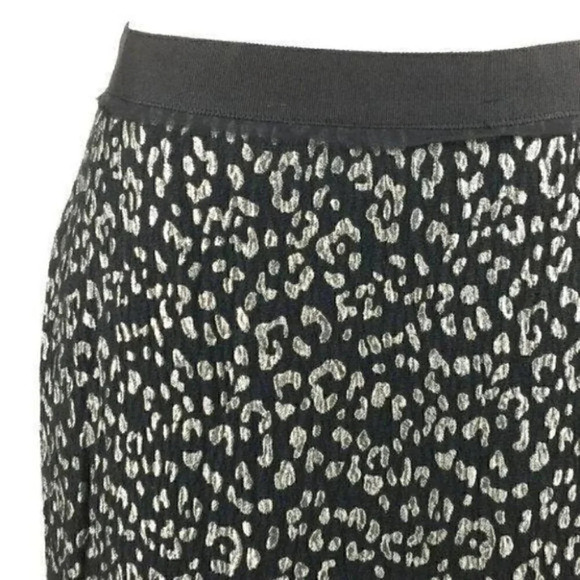 Ann Taylor Pencil skirt 6 wool blend Animal Print - Picture 2 of 9
